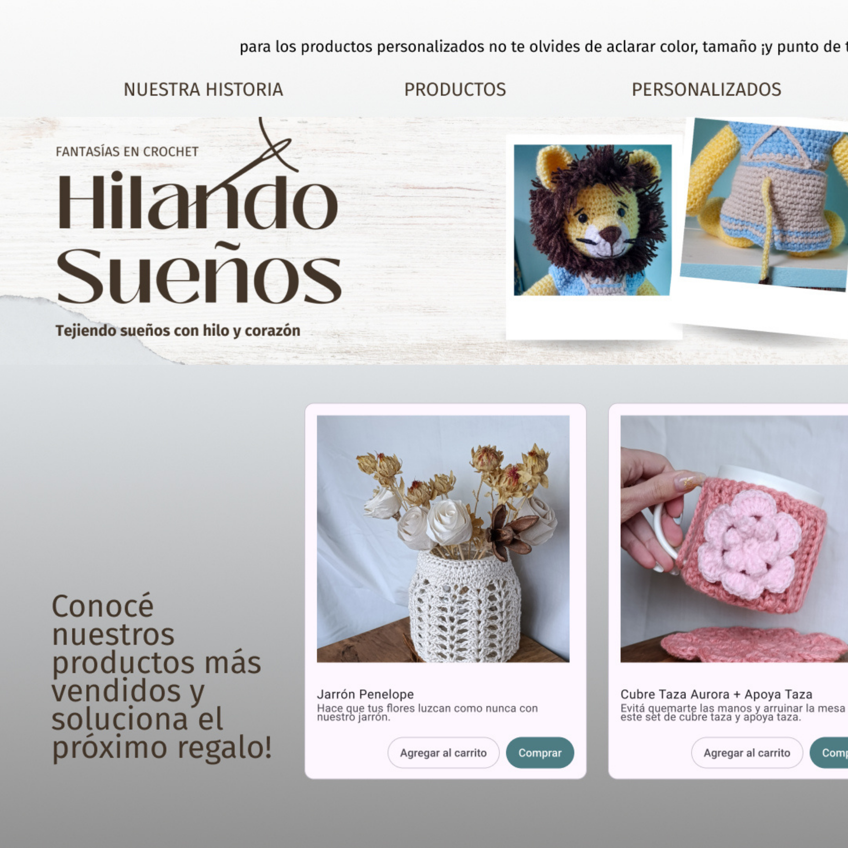 Hilando Sueños mockup 2